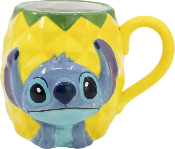 Disney Stitch 3D keramische mok ananas 414 ml