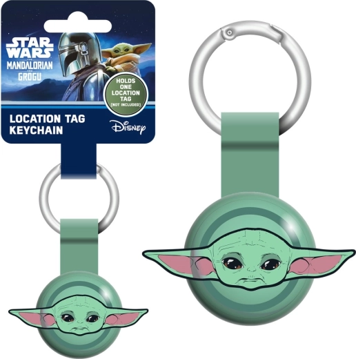 Mandalorian en Grogu sleutelhanger voor locator