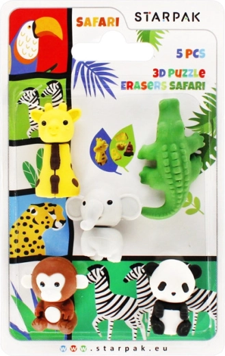 Set gummen safari (5 stuks)