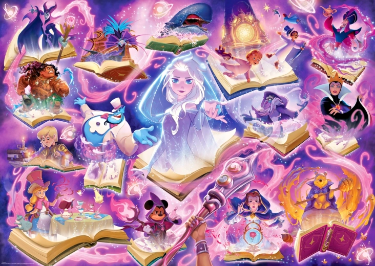 Ravensburger puzzel Disney Lorcana Glimmers of the Realm: Amethist 1000 stukjes