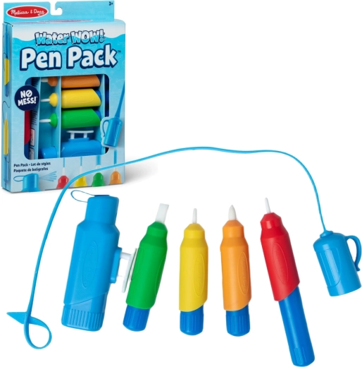 Melissa & Doug Water WOW! set waterpennen en verstuiver (4 stuks)