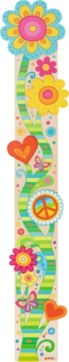 Goki houten groeimeter voor kinderen Floranella - 1 stuk