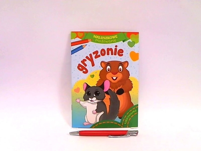 Peuterkleurboek: Knaagdieren