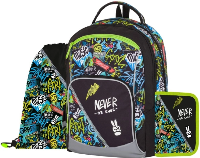 Školní set Oxy Go Funny Boy 3-delig