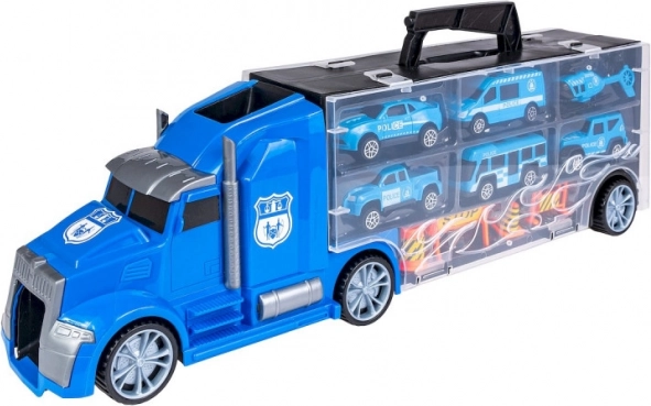 Vrachtwagenkoffer met autootjes