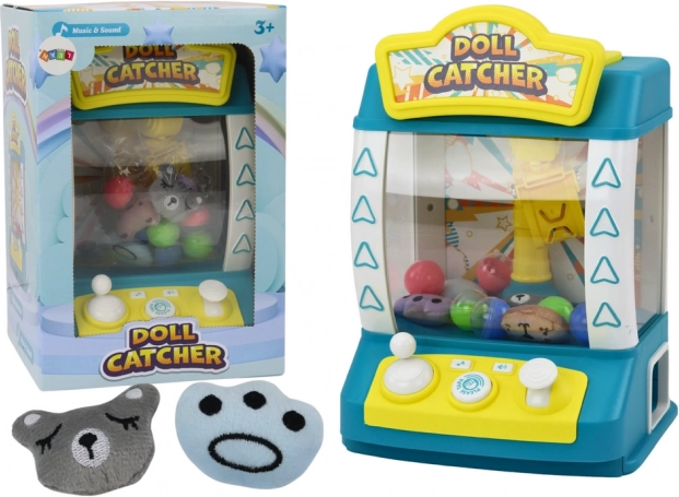 Mini speelgoedautomaat voor het vangen van knuffels