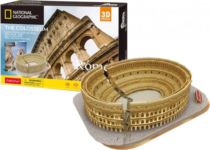 3D puzzel CubicFun Nationale Geografische Colosseum 131 stukjes