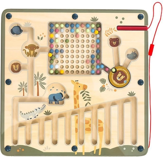 Magnetisch safaridoolhof Baby Mix