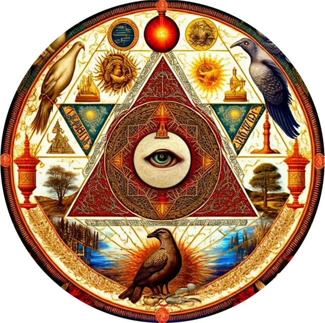 Houten puzzel Oog van het heelal XL – 505 stukjes van Wooden City