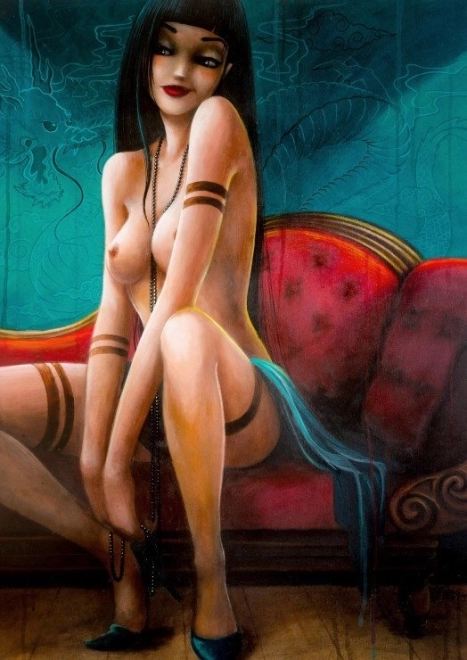 Puzzel Misstigri: Miss Draken 1000 stukjes