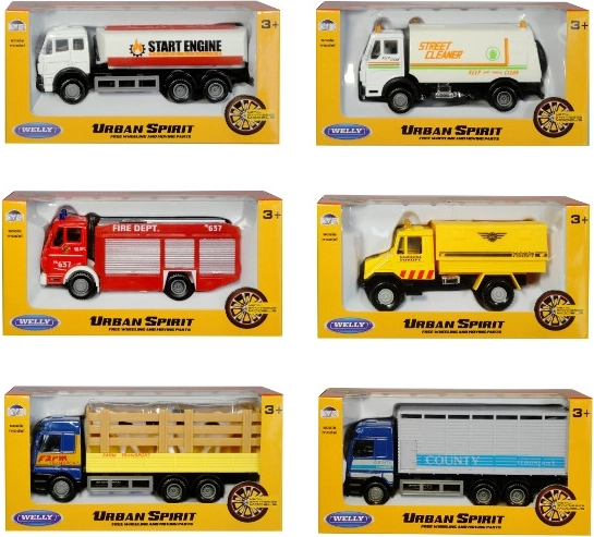 Welly Urban Spirit metalen automodel 4,5″