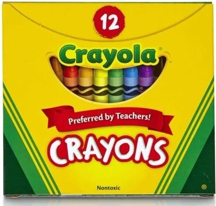 Crayola veilige waskrijtjes met heldere kleuren - 12 stuks