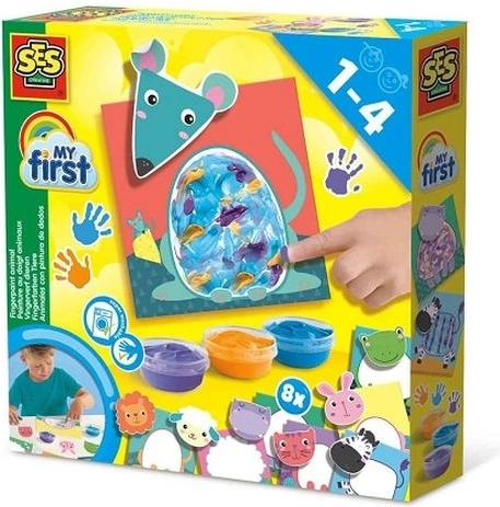 SES Creative My First diertjes – vingerverven