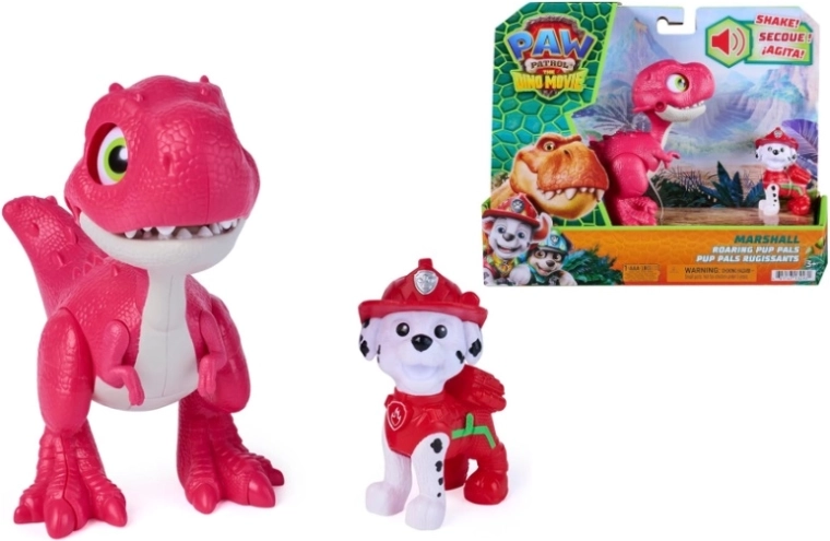 Spin Master PAW Patrol-figuur: Marshall met dinosaurusaccessoire