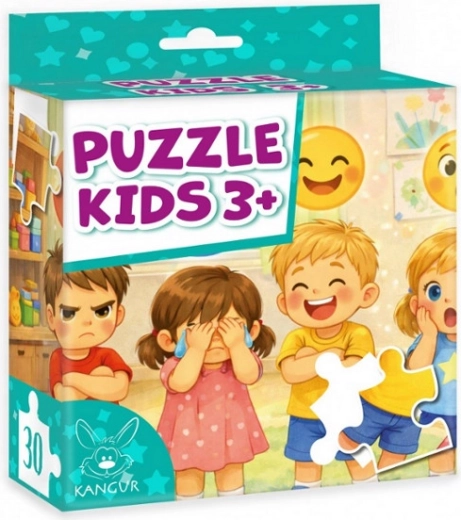 Puzzle Kids 3+ emoties