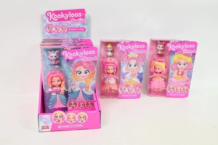 KookyLoos prinses – pop met huisdier en accessoires