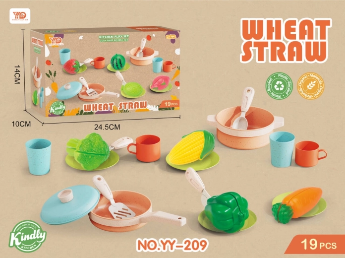 eco-set potten en accessoires voor kinderen