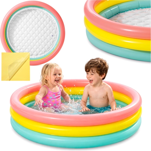 INTEX opblaasbaar kinderzwembad met zachte bodem