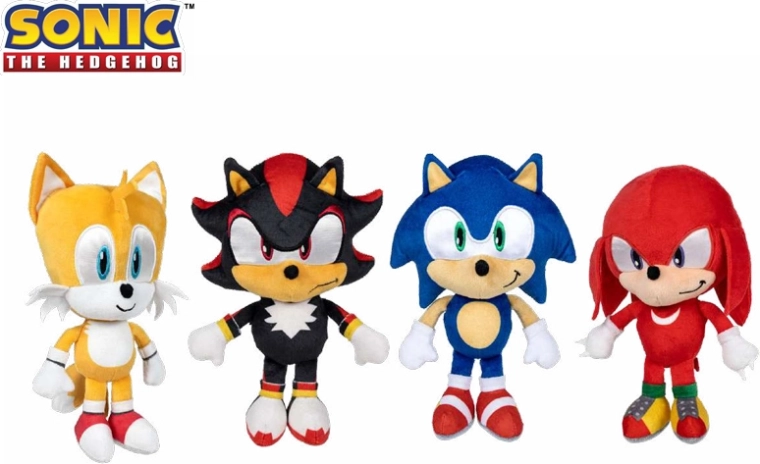 Pluchen figuur SONIC THE HEDGEHOG 22 cm