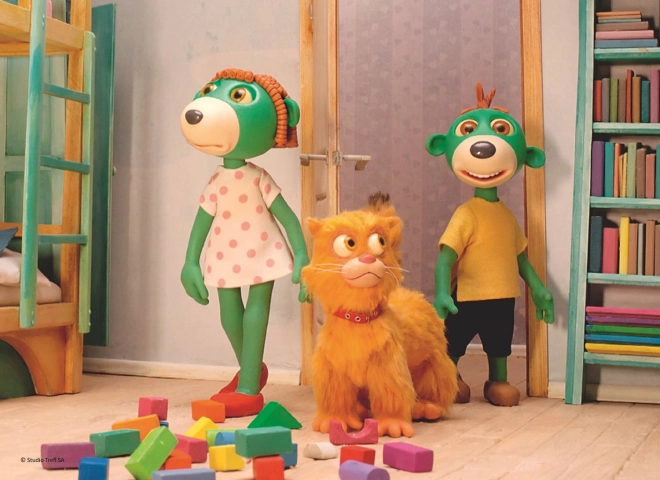 Puzzel Treflíci met Katje 20 Stukjes