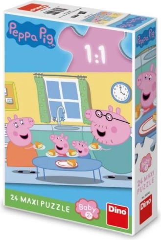 Puzzel Peppa Pig lunch 24 maxi stukjes