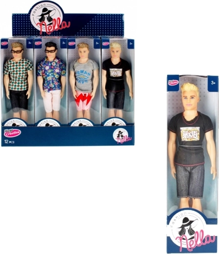 Ken-pop in T-shirt en korte broek - 1 stuk