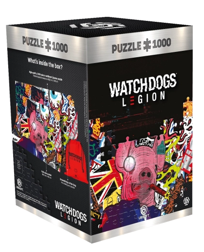 Puzzel Watch Dogs: Legion – varkensmasker 1000 stukjes