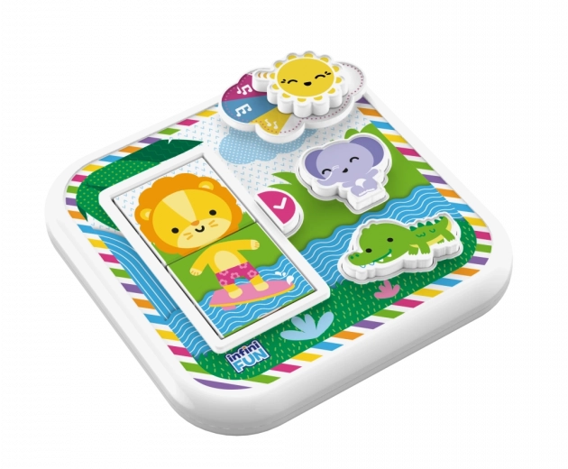 Mijn eerste interactieve puzzel met geluiden