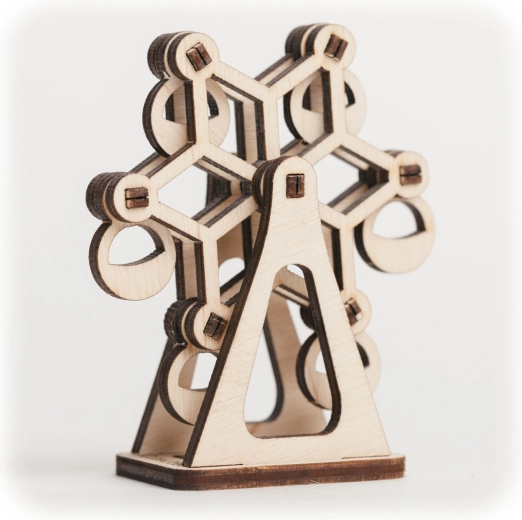 Cutewood houten 3D-puzzel carrousel