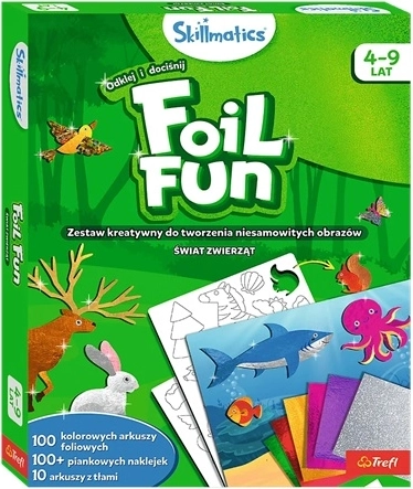 Trefl Skillmatics FoilFun dierenwereld