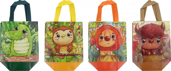 Cadeautas XS 22x23x11 cm voor kinderen - vliesstof