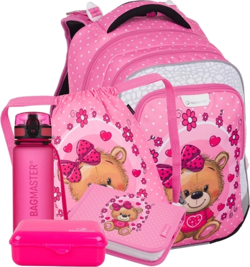 Bagmaster LUMI 24 h grote schoolset voor eersteklassers – beertje