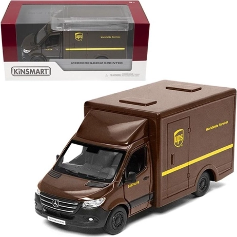 Kinsmart Mercedes-Benz Sprinter UPS in schaal 1:48