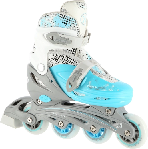 In-line skates 4-in-1 NILS Extreme NH18331 blauw – S (31-34)