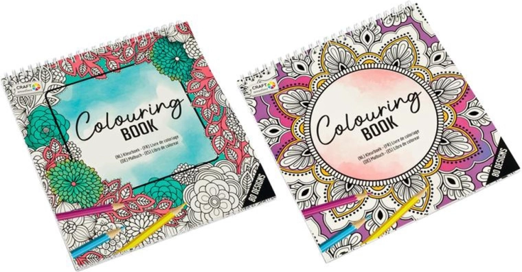 Kleurboek 40 vellen – mix van motieven