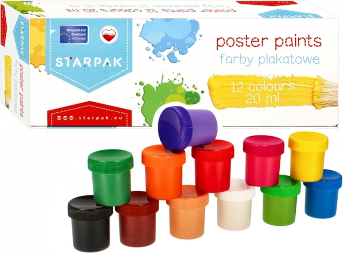 Verfset 12 stuks (20 ml) - 1 set