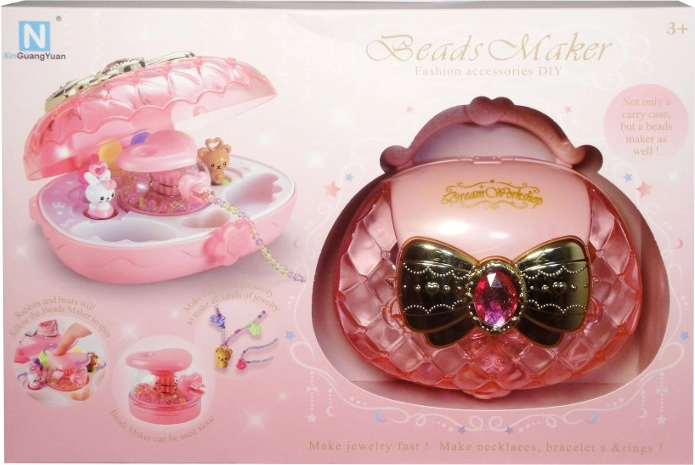 Set kralen en machine voor het maken van sieraden voor kinderen