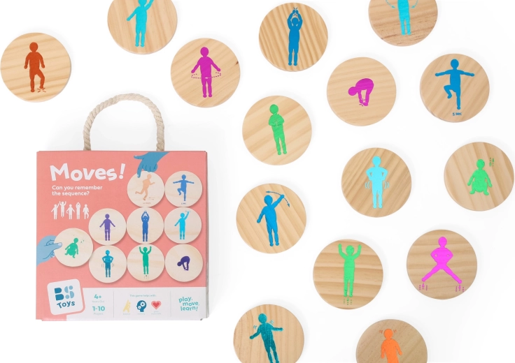 Grote box met bewegingsspelletjes I