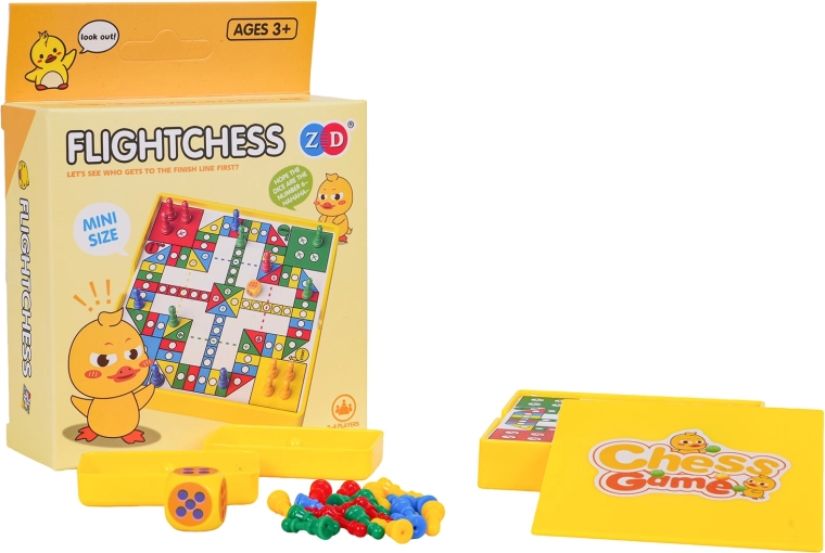 Reisspel Ludo mini – eend