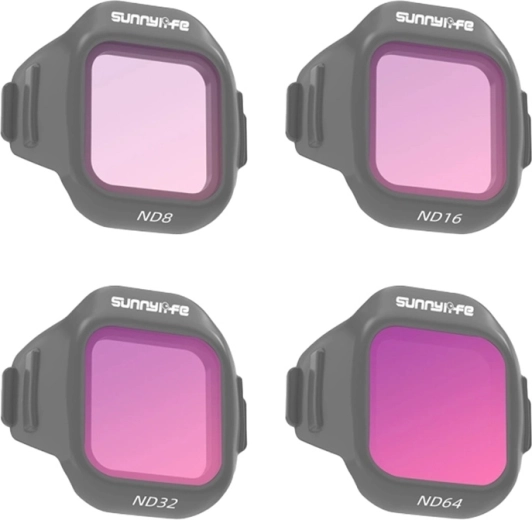 Set Sunnylife-filters ND8/ND16/ND32/ND64 voor DJI Mini 5 Pro