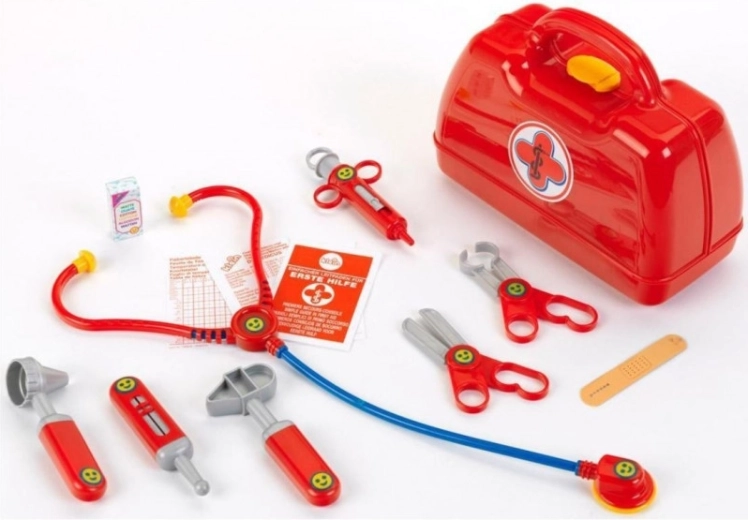 Dokterskoffer met uitrusting