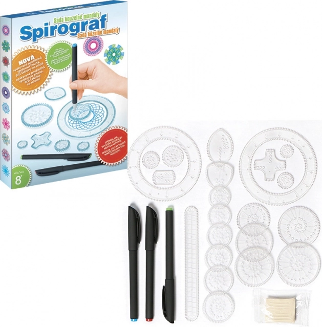 Spirograaf deluxe set voor creatief tekenen
