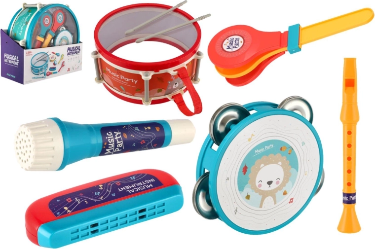 Muziekset voor kinderen 9 stuks Music Party