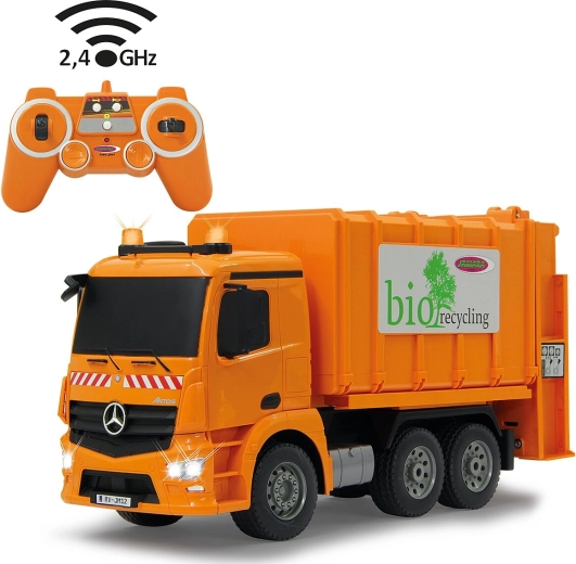 RC-vuilniswagen Jamara Mercedes-Benz Antos 1:20 2,4 GHz