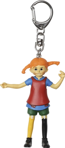 Pippi – sleutelhanger met Pippi Langkous-figuurtje