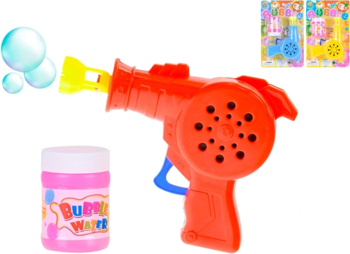 Bellenblazer met vliegwiel 14 cm – 3 kleuren