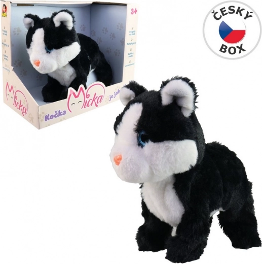 Kat Micka met geluidsreactie 26 cm