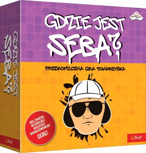 Gezelschapsspel Trefl Gdzie jest Seba?