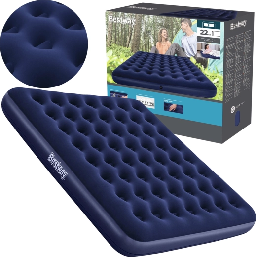 Bestway tweepersoons opblaasmatras Pavillo King 203 × 183 cm