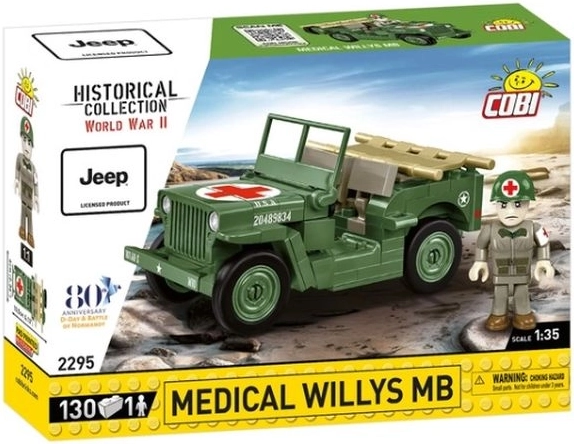 COBI bouwset medical Willys MB (1:35) – 130 onderdelen